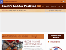 Tablet Screenshot of jlfestival.com